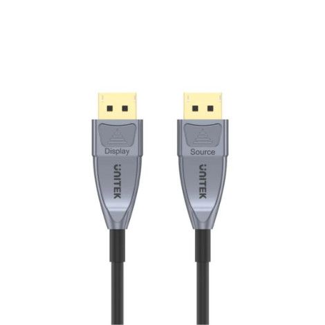 Cáp Displayport 1.4 dài 30m Active Optical UNITEK C1619GY