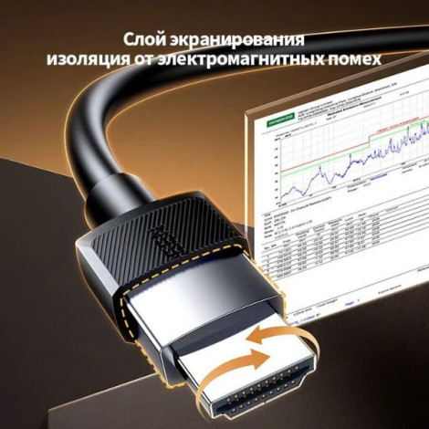 Cáp HDMI 2.1 dài 10m tốc độ 48Gbps hỗ trợ độ phân giải 8K@60Hz, 4K@240Hz Ugreen 45436