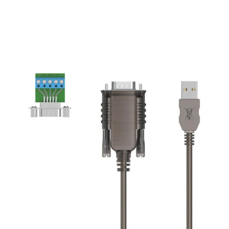 Cáp USB 2.0 sang RS422 RS485 DB9M 1.5m UNITEK Y-108301