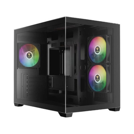 Case Gamdias AURA GC10M ARGB Black