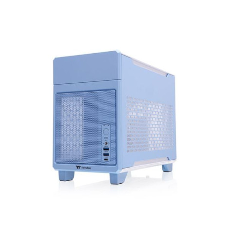 Case Thermaltake Mini Tower TR100 Hydrangea Blue (CA-11A-00SFNN-00)