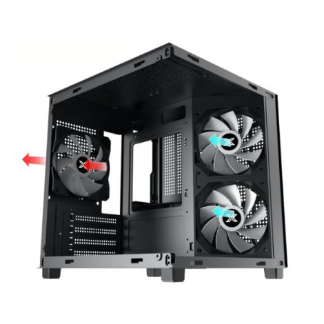 Case Xigmatek Aqua M Nano II Black (EN46964)