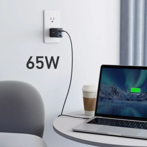 Củ sạc 3 cổng USB-C, USB-A Anker 735 Nano II 65W A2667J12