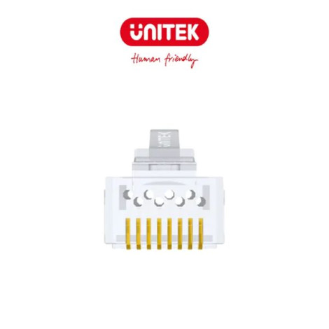 Đầu bấm mạng RJ45 Cat6 UTP UNITEK OT1091ATP01 (100 cái)