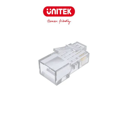 Đầu bấm mạng RJ45 Cat6 UTP UNITEK OT1091ATP01 (100 cái)