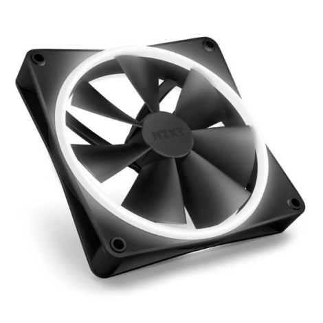 Fan Case NZXT F140RGB Duo Twin Pack Black RF-D14DF-B1 (Kèm Bộ điều khiển RGB)