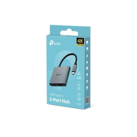 Hub đa năng USB Type-C 3 trong 1 Tplink 4K@60Hz UH3020C