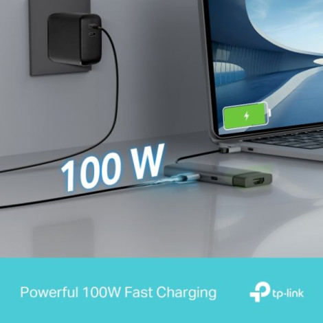 Hub đa năng USB Type-C 5 trong 1 Tplink 4K@60Hz UH5020C