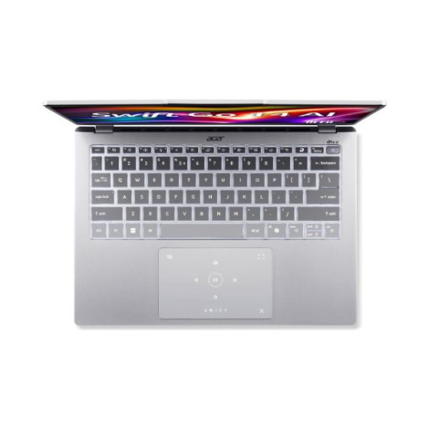 Laptop Acer Swift Go SFG14-74-58FJ NX.JF8SV.005 (Ultra 5 225H/ Ram 16GB/ SSD 1TB/ Windows 11 Home/ 1Y/ Xám)