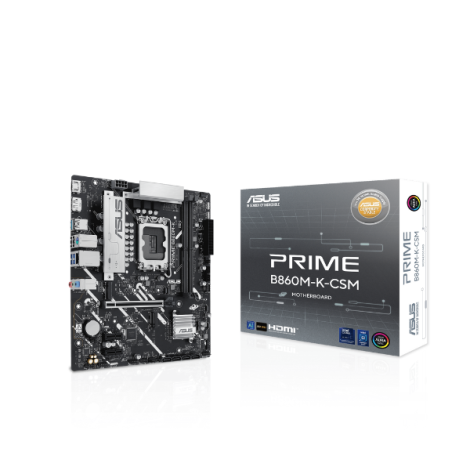 Mainboard Asus PRIME B860M-K-CSM (2 x DDR5/ 128 GB/ LGA1851/ Micro ATX)
