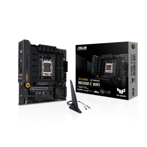 Mainboard ASUS TUF GAMING B650M-E WIFI (4 x DDR5/ 192 GB/ AM5/ Micro ATX)