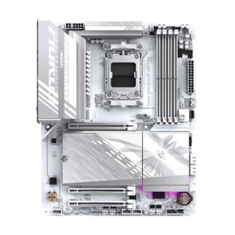 Mainboard Gigabyte B850 AORUS ELITE WIFI7 ICE (4 x DDR5/ 256 GB/ LGA 1851/ ATX)