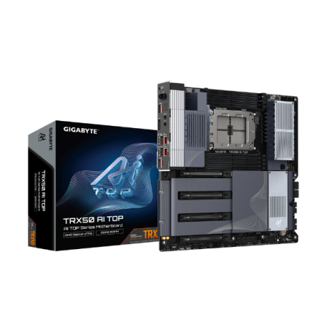 Mainboard Gigabyte TRX50 AI TOP (8 x DDR5/ 2TB/ TRX50/ E-ATX)