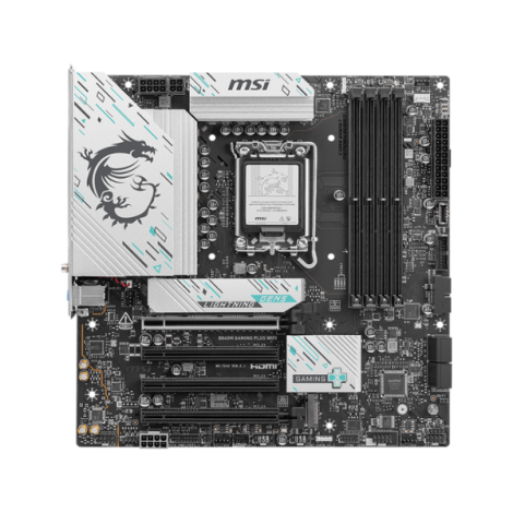 Mainboard MSI B860M GAMING PLUS WIFI (4 x DDR5/ 256 GB/ LGA 1851/ Micro ATX)