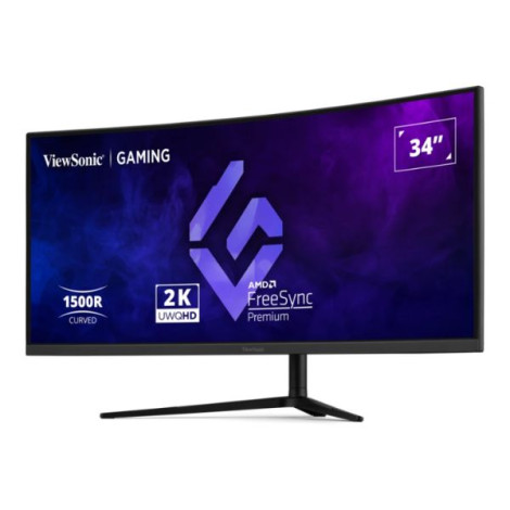 Màn hình LCD Viewsonic VX3418C-2k (34 inch/ 3440 x 1440/ 250 cd/m2/ 1ms/ 180Hz/ Curved)