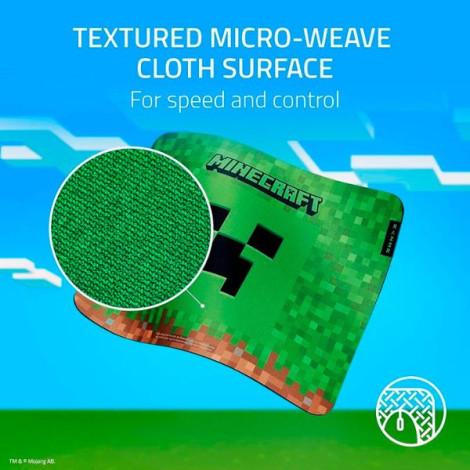 Miếng lót chuột Razer Gigantus V2 Medium Minecraft Edition RZ02-03333800-R3M1