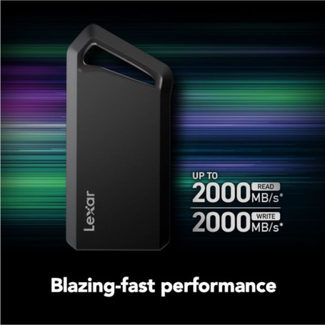 Ổ cứng gắn ngoài SSD 1TB Lexar SL660 BLAZE Gaming Portable LSL660X001T-RNNNG