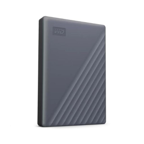 Ổ cứng gắn ngoài HDD Western Digital My Passport 2.5 inch 5TB Silicon Grey Type-C WDBRMD0050BGY-WESN