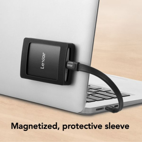 Ổ cứng SSD di động Lexar 4TB SL500 LSL500X004T-RNBNG (Không Kèm Box Magsafe)
