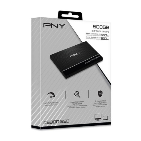 Ổ cứng SSD gắn trong 2.5 inch SATA III PNY 500GB CS900