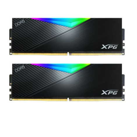 Ram Desktop Adata Lancer RGB Black 32GB DDR5 Bus 6400Mhz AX5U6400C3216G-DCLARBK