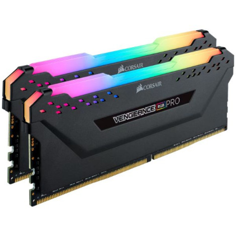 Ram Desktop Corsair Vengeance RGB PRO 16GB DDR4 Bus 2666Mhz CMW16GX4M2A2666C16
