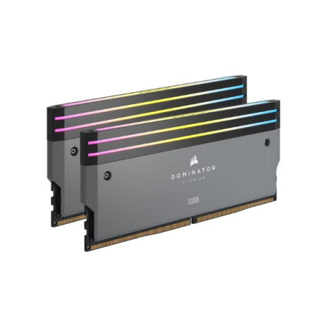 Ram Desktop Corsair Dominator Titanium RGB Led Grey 96GB DDR5 Bus 6000MT/s CMP96GX5M2B6000Z30
