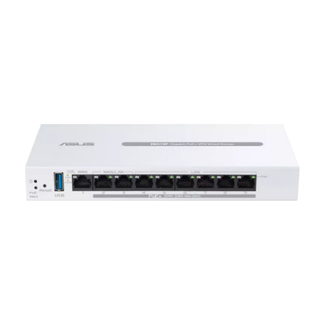 Router VPN PoE+ ASUS ExpertWiFi EBG19P (8 port/ 10/100/1000 Mbps)