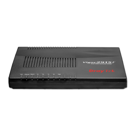 Router cân bằng tải DrayTek Vigor2915F (2 x GbE WAN, 3 x GbE LAN, 1 x 3.5/4G USB/ SFP)