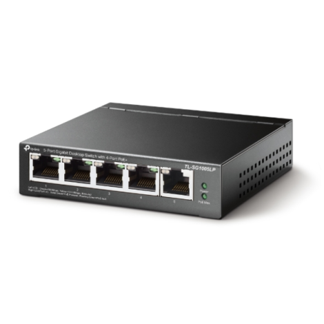 Switch PoE+ TP-Link TL-SG1005LP (5 port/ 10/100/1000 Mbps)