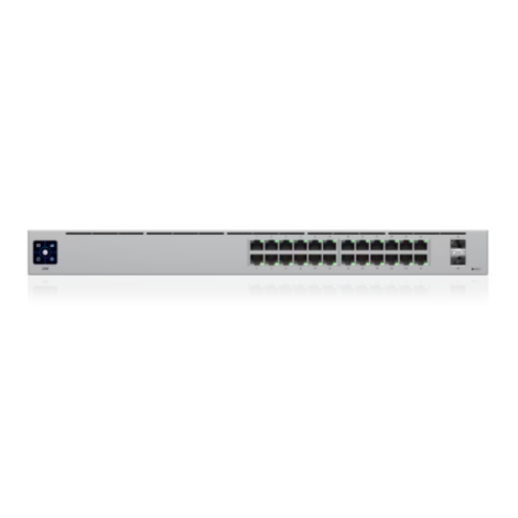 Switch Unifi USW-24 (26 port/ 10/100/1000 Mbps/ 2SFP)