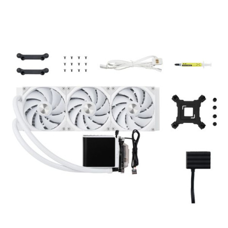 Tản nhiệt nước 3 Fan CPU TRYX PANORAMA 360 ARGB White