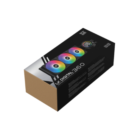 Tản nhiệt nước AIO CPU 3 Fan Xigmatek LK 360 DIGITAL Black