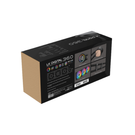 Tản nhiệt nước AIO CPU 3 Fan Xigmatek LK 360 DIGITAL Black