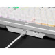 Bàn phím cơ có dây Corsair K70 PRO-WHT-OPX Silver-RGB