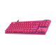 Bàn phím cơ có dây Logitech Pro X TKL Rapid màu Hồng 920-013254