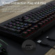 Bàn phím cơ Newmen GM328 Hotswap Black Red Switch
