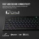 Bàn phím Gaming Corsair K100 AIR-BLK-MX ULP TCT-RGB