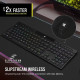 Bàn phím Gaming Corsair K100 AIR-BLK-MX ULP TCT-RGB