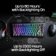 Bàn phím Gaming không dây HP HyperX Alloy Rise 75 91Y91AA