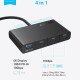 Bộ Chia Cổng USB-C Sang 4 Cổng USB-C Anker A8340HA1