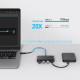 Bộ Chia Cổng USB-C Sang 4 Cổng USB-C Anker A8340HA1
