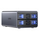 Box đựng Ổ cứng gắn ngoài Type-C RAID 2 Bay Unitek S1308C01-EU