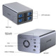 Box đựng Ổ cứng gắn ngoài Type-C RAID 2 Bay Unitek S1308C01-EU