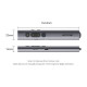 Bút trình chiếu Vention Wireless Green Laser Gray (KQJH0)