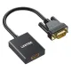 Cáp chuyển đổi từ VGA sang HDMI + Audio 25cm Unitek V112ABK
