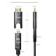 Cáp quang HDMI 2.1/Micro HDMI D-A DTECH dài 40m DT-HF3040