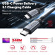 Cáp sạc USB-C Power Delivery 3.1 UNITEK C14110GY-2M