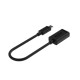 Cáp USB-C sang USB-A 5Gbps dài 0,2m UNITEK Y-C476BK