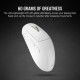 Chuột gaming không dây Corsair M75 Air White CH-931D101-AP